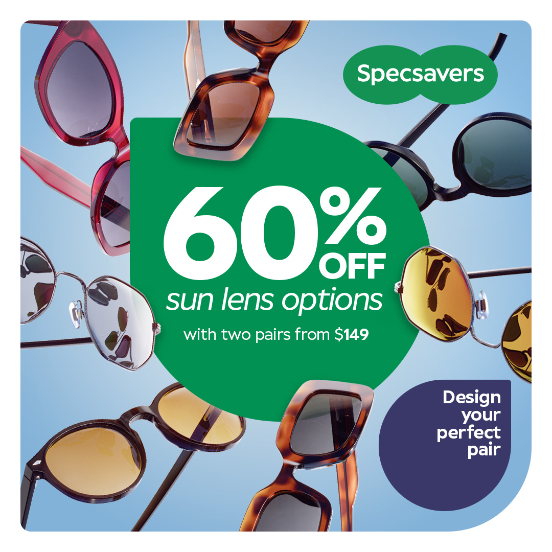 60% off sun lens options