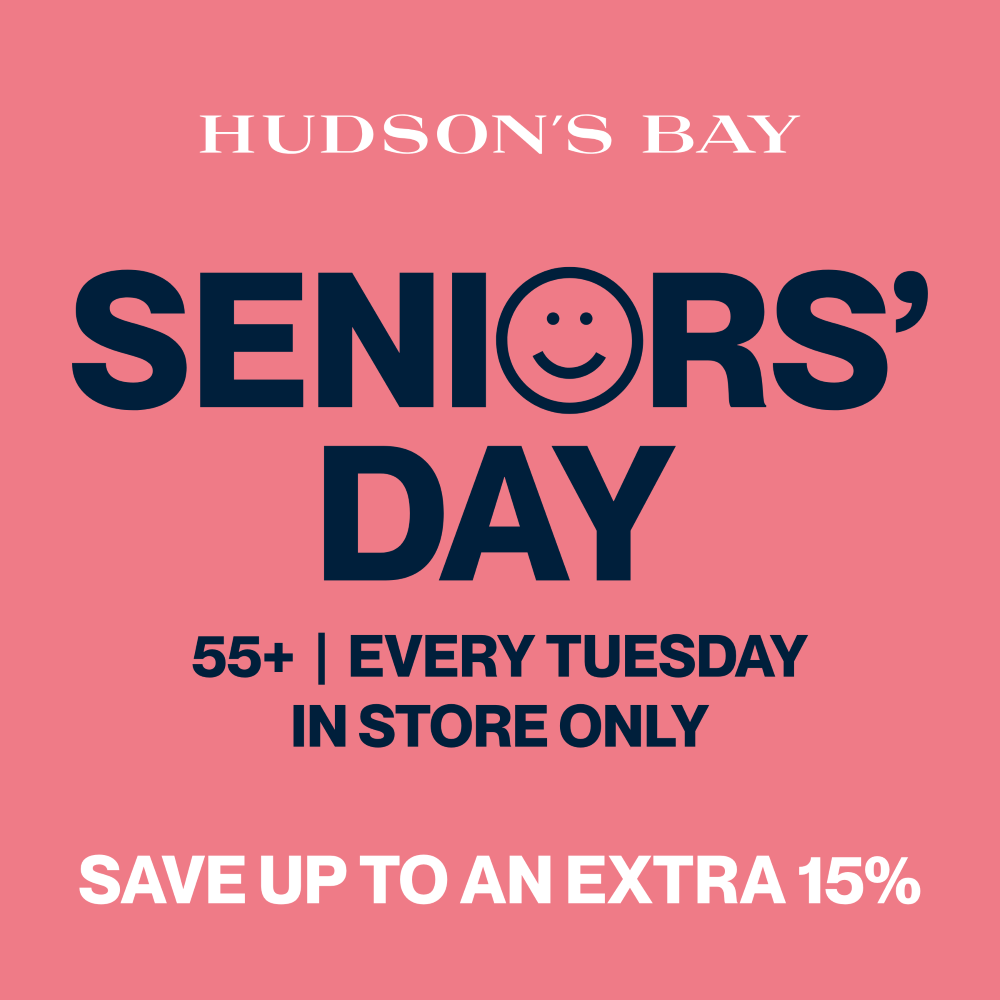 Hudson's Bay Seniors Day Sunridge Mall Calgary