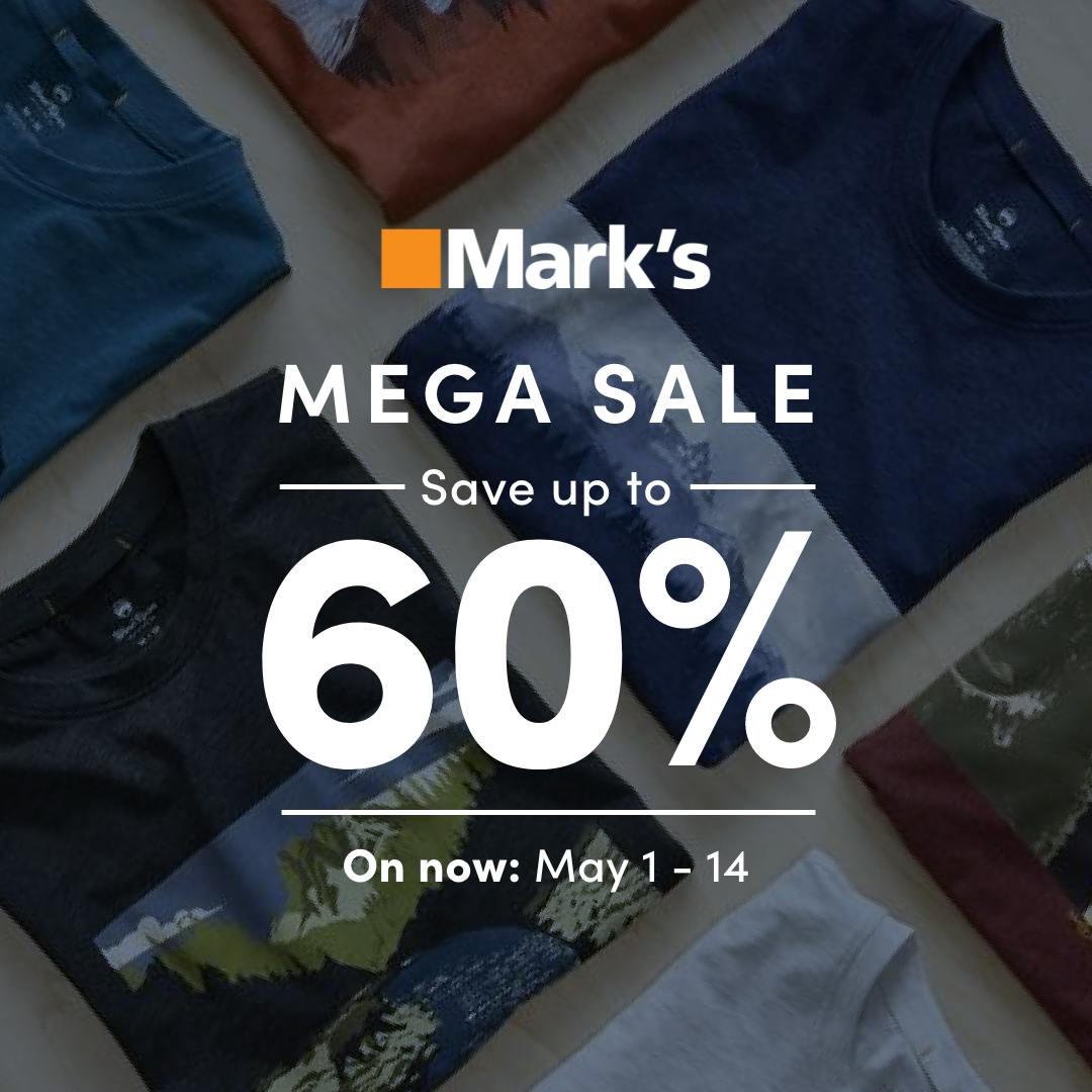 Mega Sale - Save up to 60% 