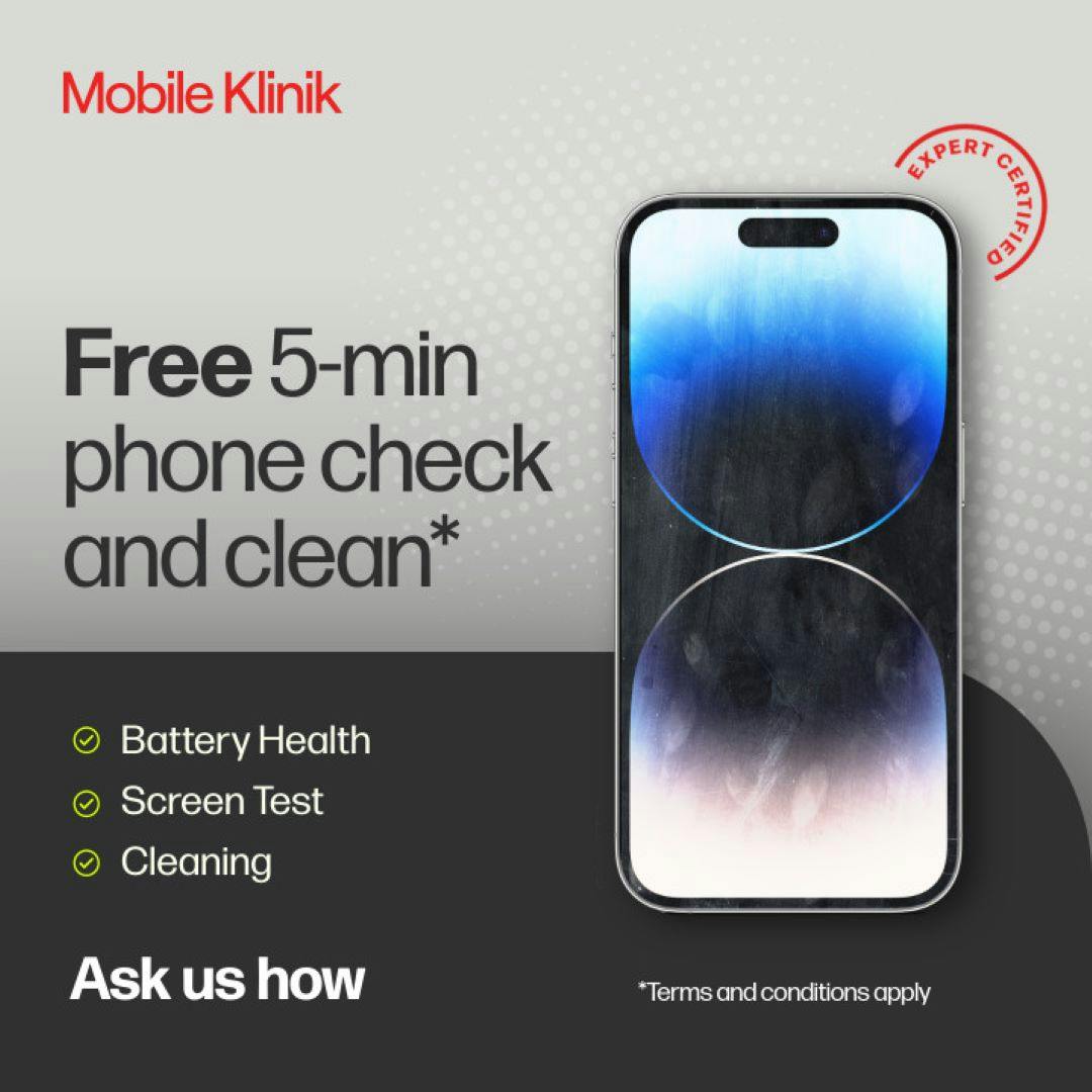 Free 5-min phone check and clean