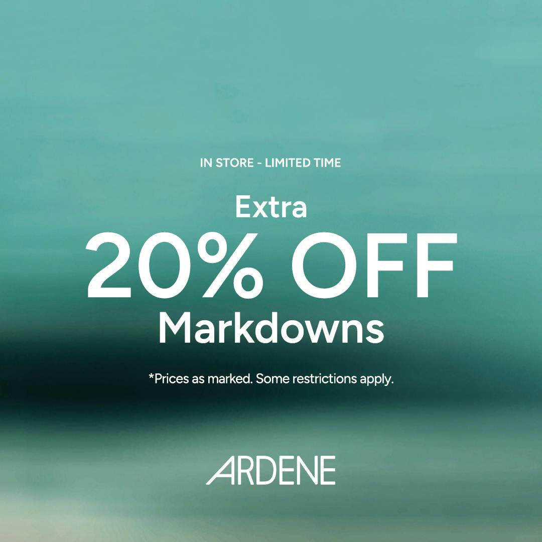 Extra 20% Off Markdowns 