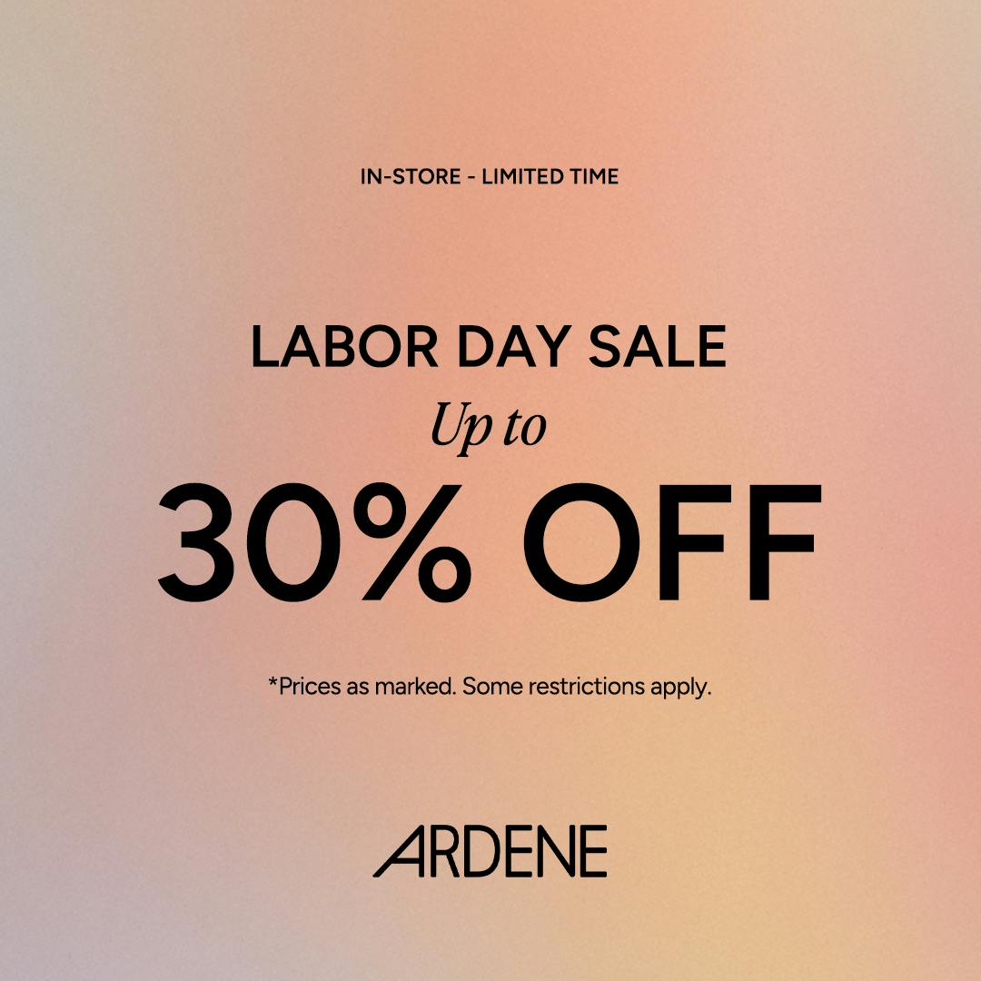 LABOR DAY SALE 