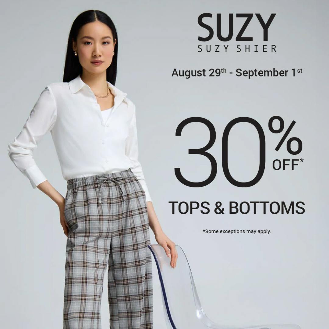 30% off Tops & Bottoms