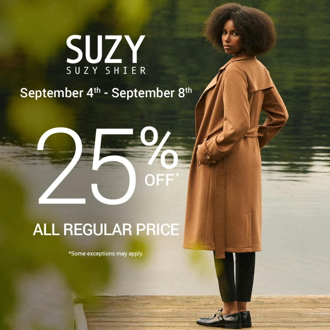 25% off Storewide