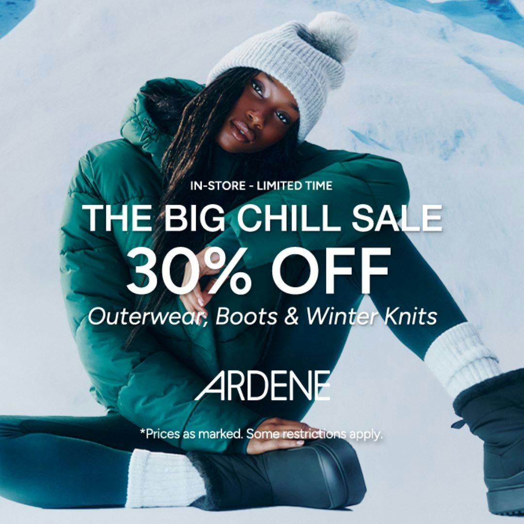 THE BIG CHILL SALE 