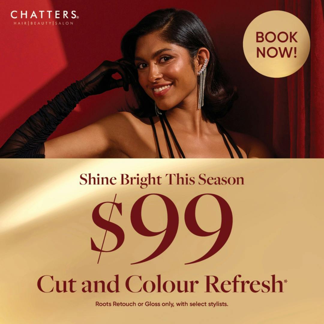 Get Your Cut & Colour Refresh for $99 at Chatters!