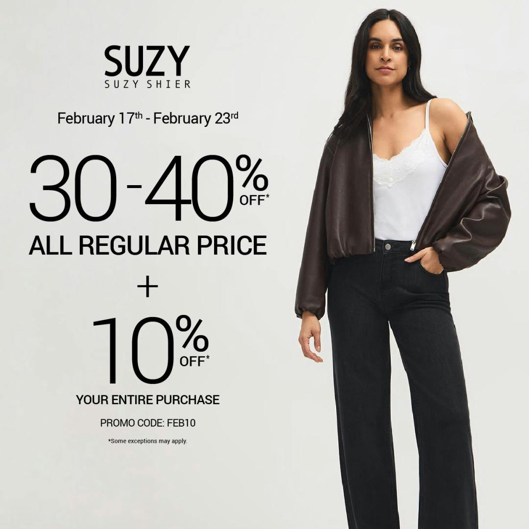 30-40% OFF EVERYTHING*