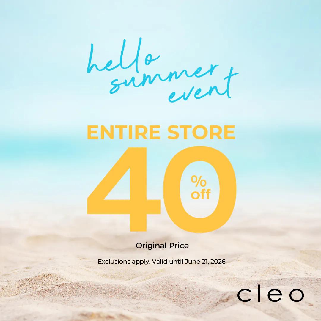 Hello Summer Event: 40% Off Entire Store*