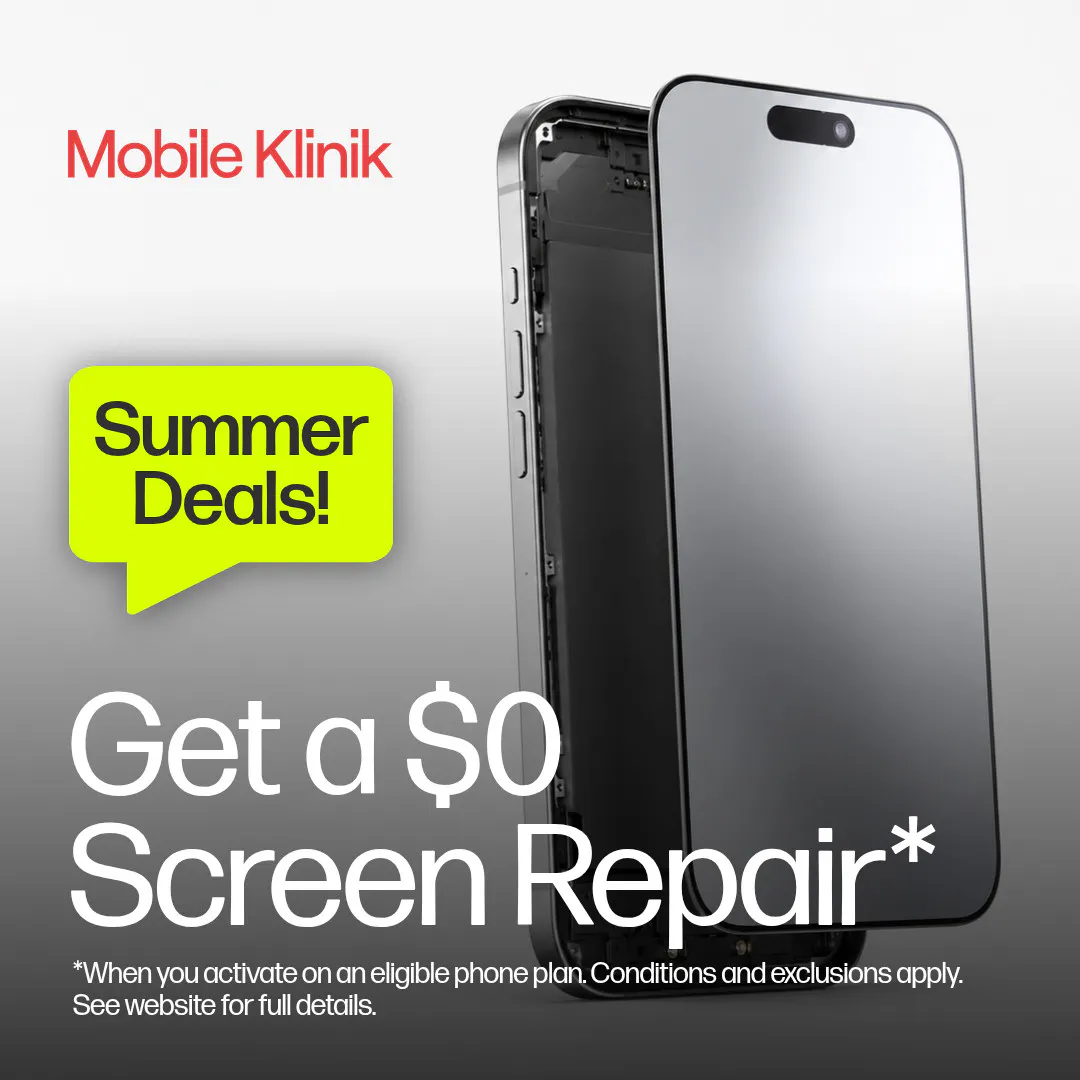 Summer Deals! Get a $0 Phone Repair*. 