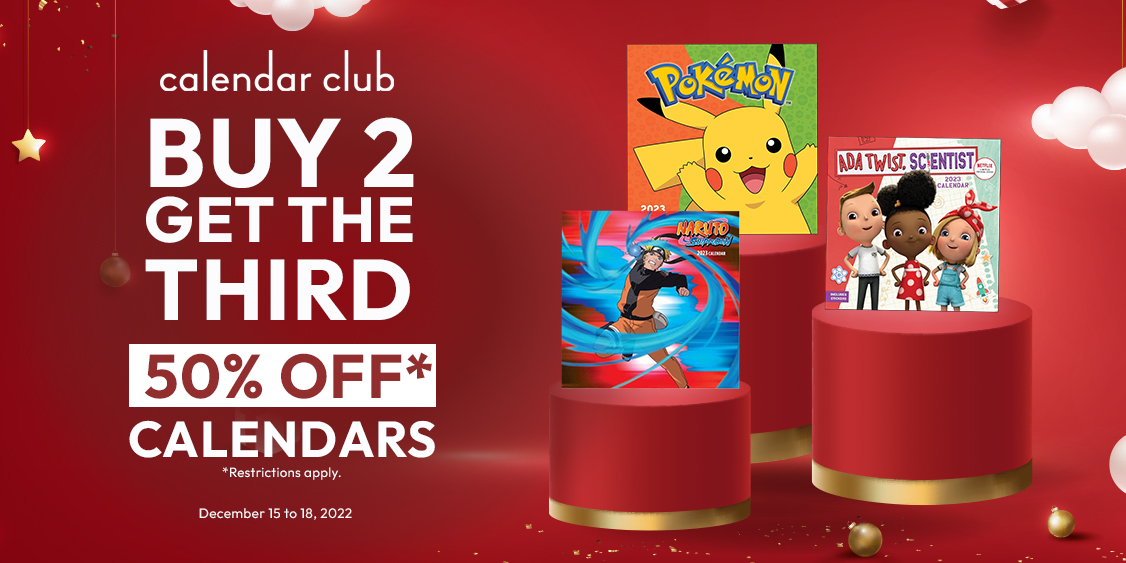 Calendar Club Buy 2 Calendars Get the 3rd 50 off Park Place