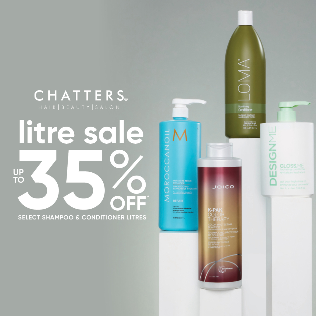 Chatters Hair Salon   Campaign  98   Save Big With Up To 35  Off Select Litres    EN   1080x1080 