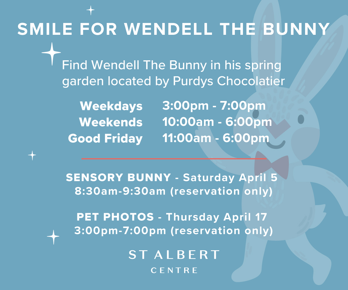 Smile for Wendell the Bunny