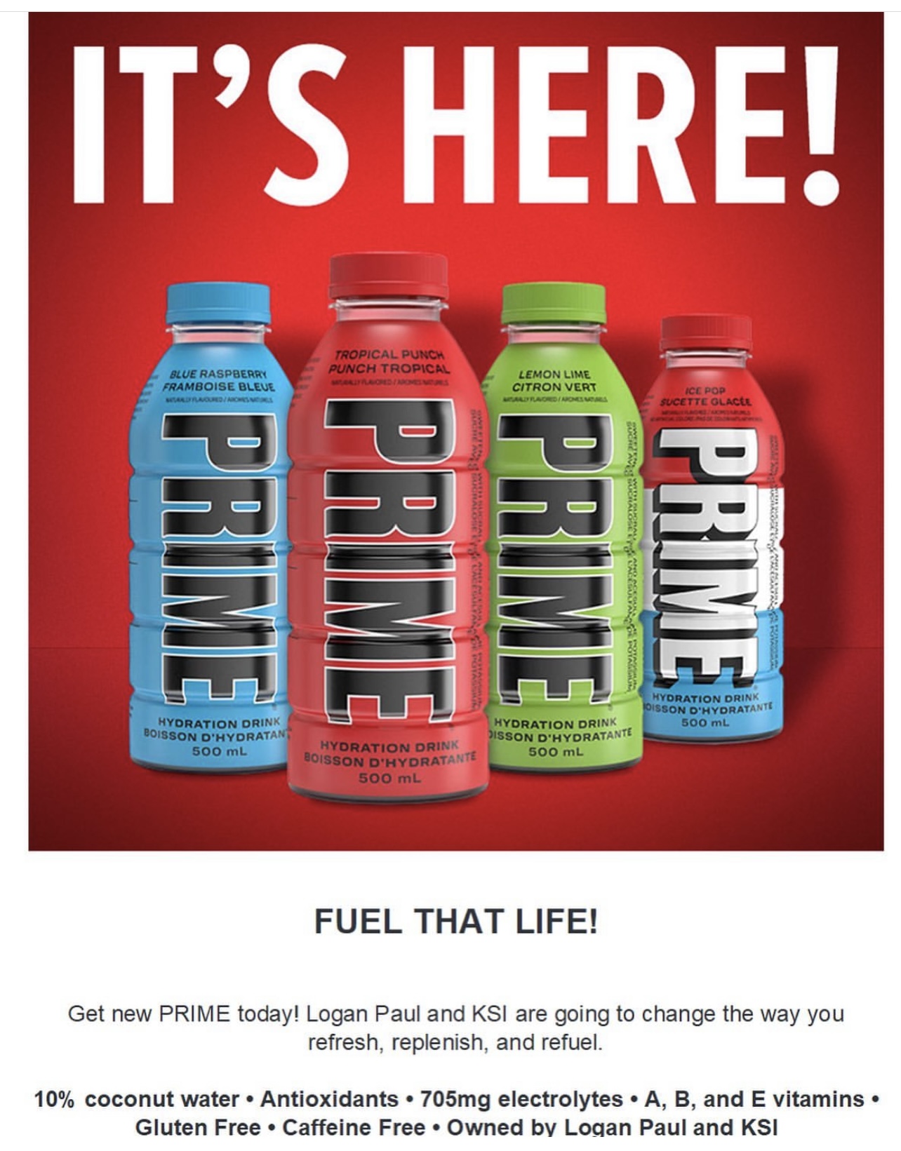 PRIME IS HERE!!!