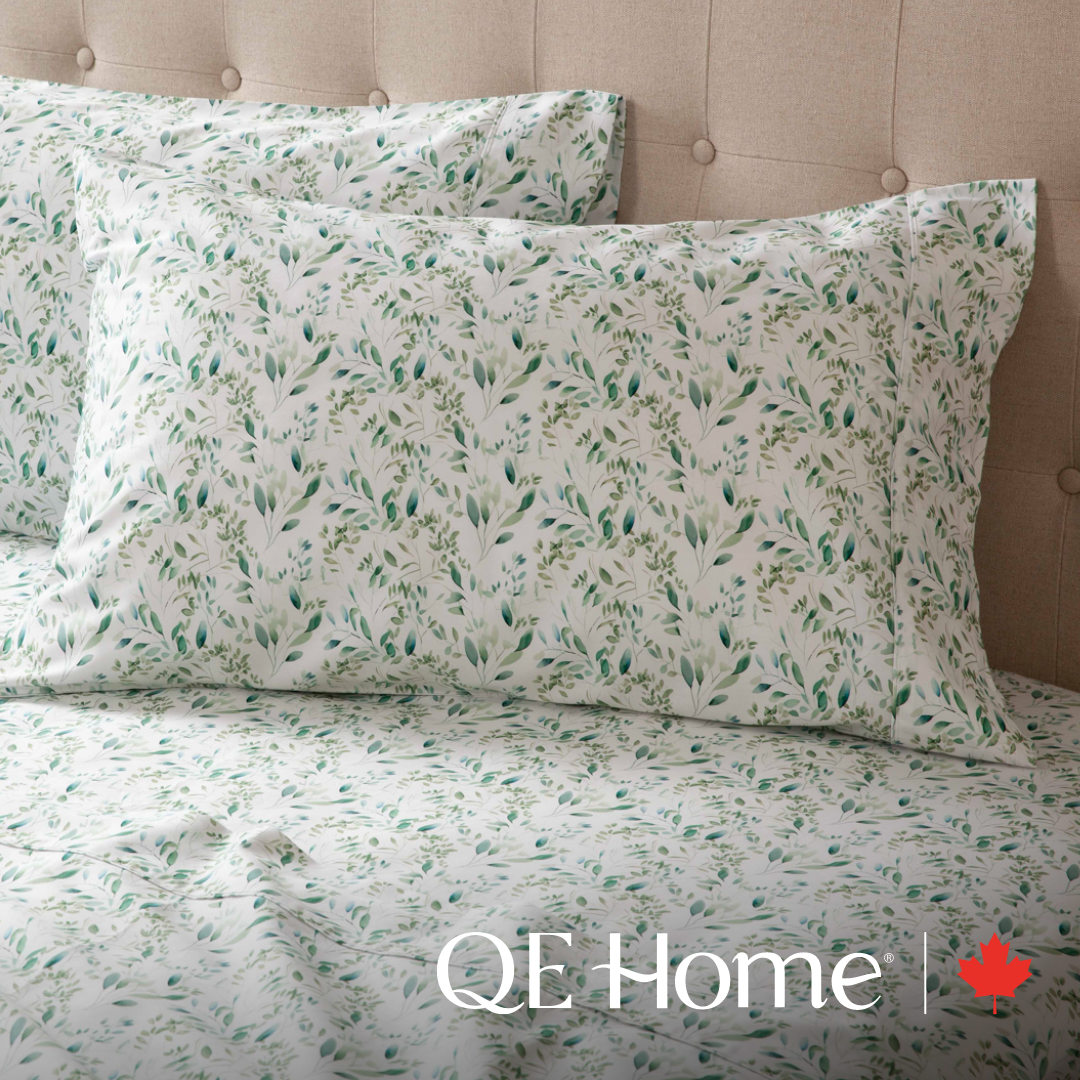 Just Dropped: Printed Organic Cotton Sheets — From $79.99! 🌼