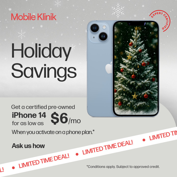 Holiday Savings: iPhone