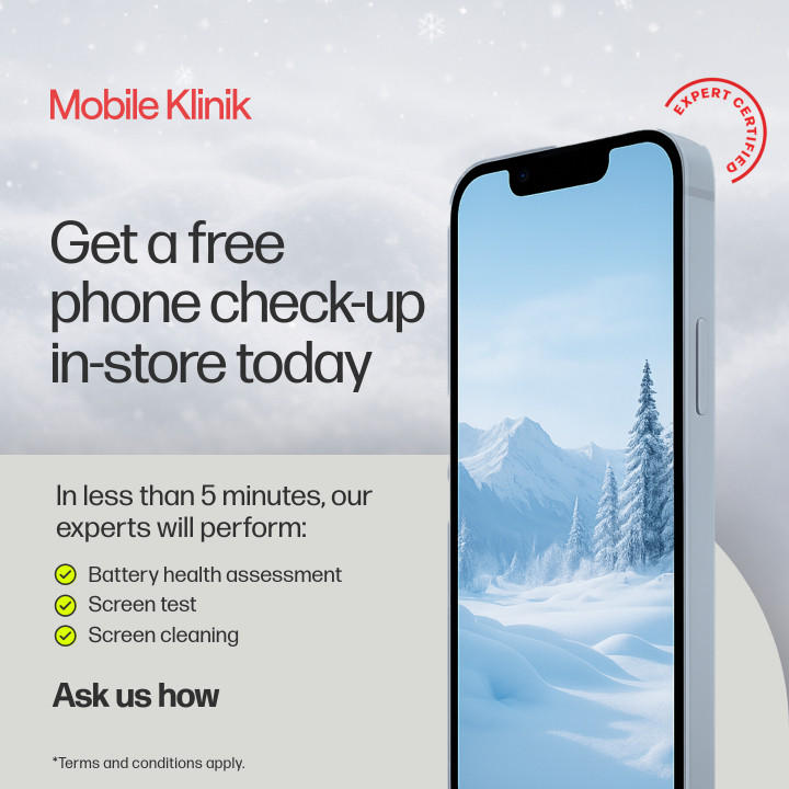 Get a free phone check-up in-store today