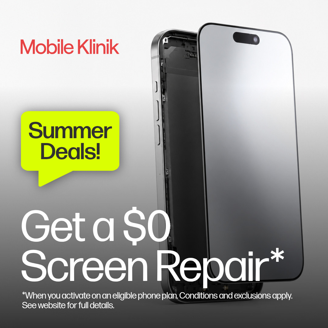 Summer Deals! Get a $0 Phone Repair*.