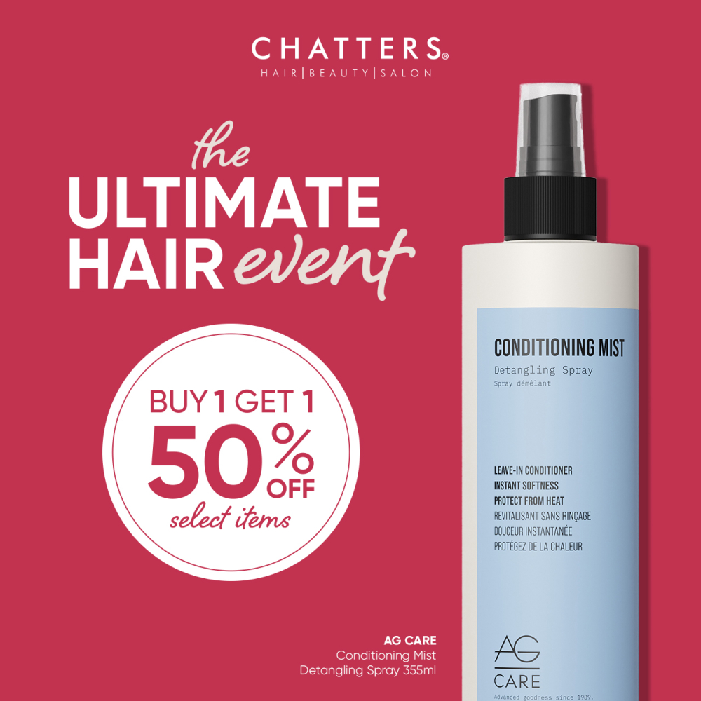 Chatters Hair Salon Don't Miss the Ultimate Hair Event Buy One, Get