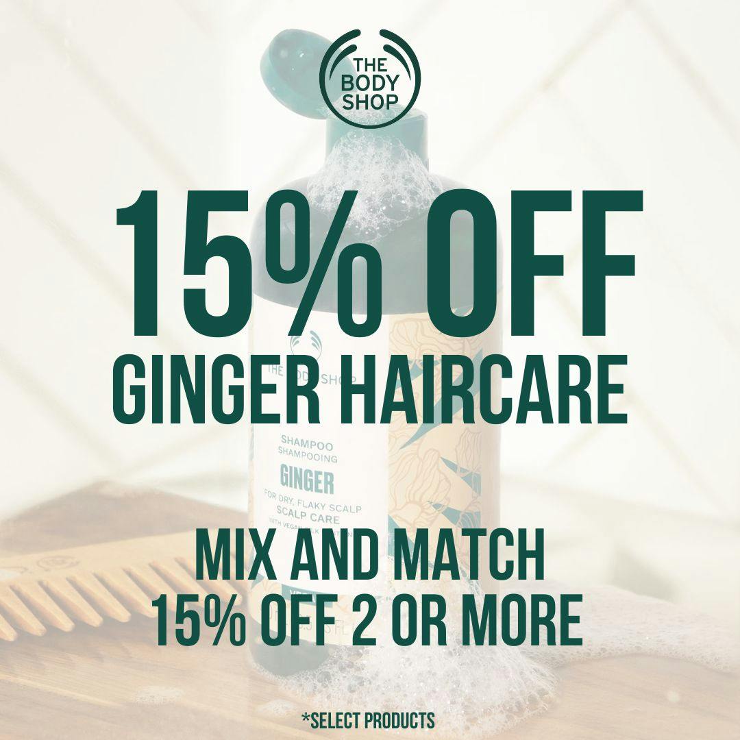 Mix & Match 15% OFF The Ginger Bundle*