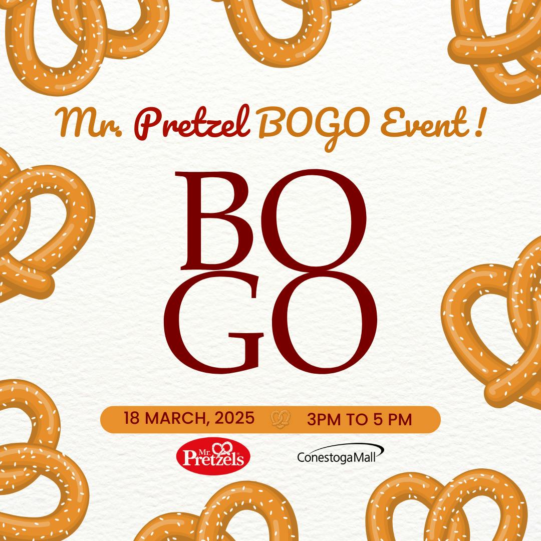 🥨 Mr. Pretzels BOGO Event – One Day Only! 🎉