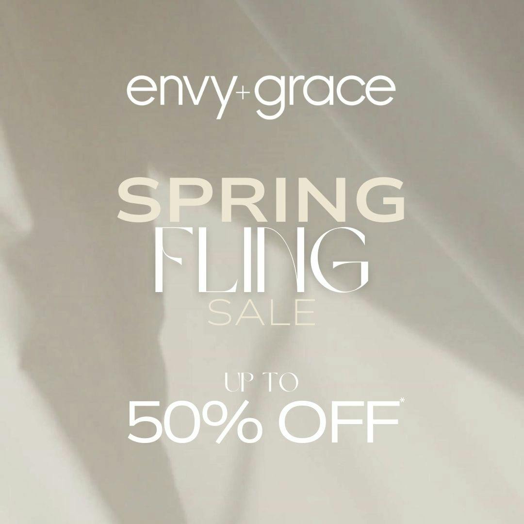Spring Sale- Up to 50% Off 