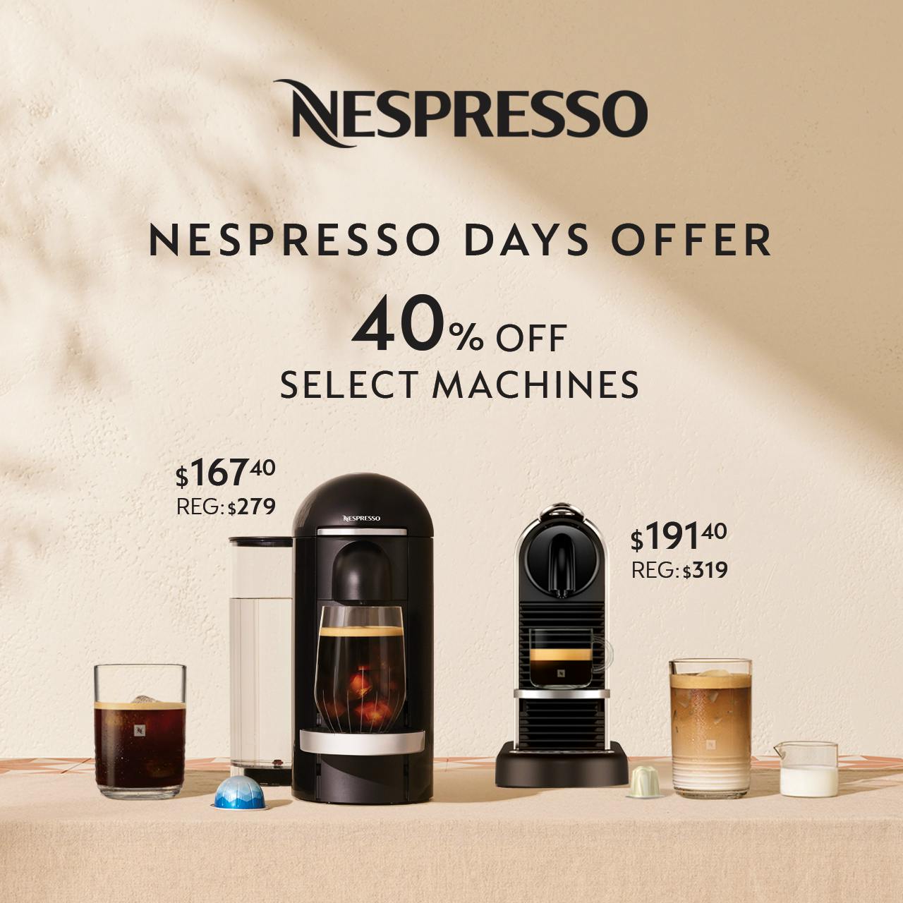Nespresso days Offer
