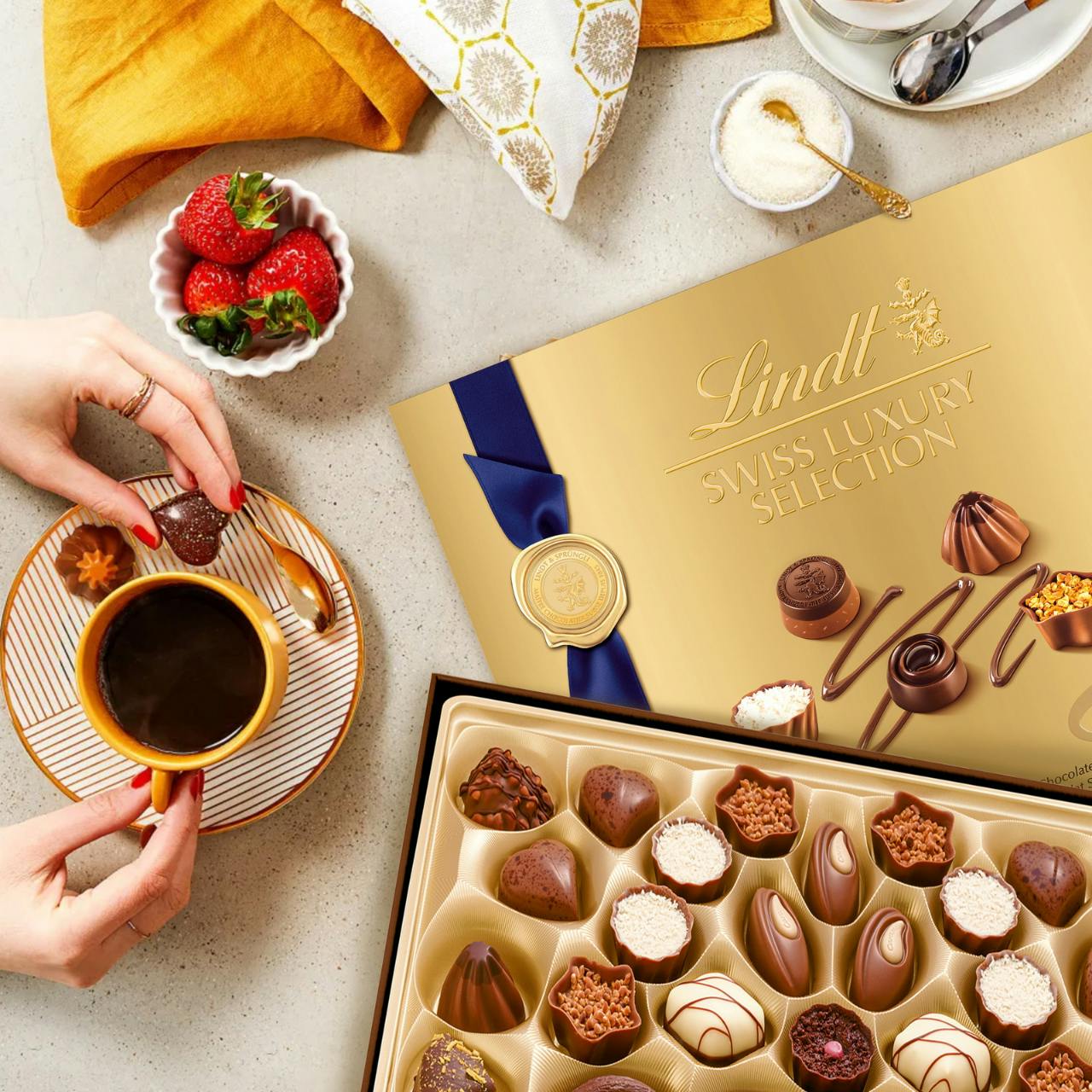 Save 20% off on our decadent Lindt boxed chocolates!