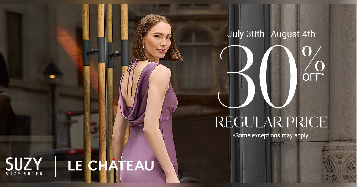 30% off Dresses