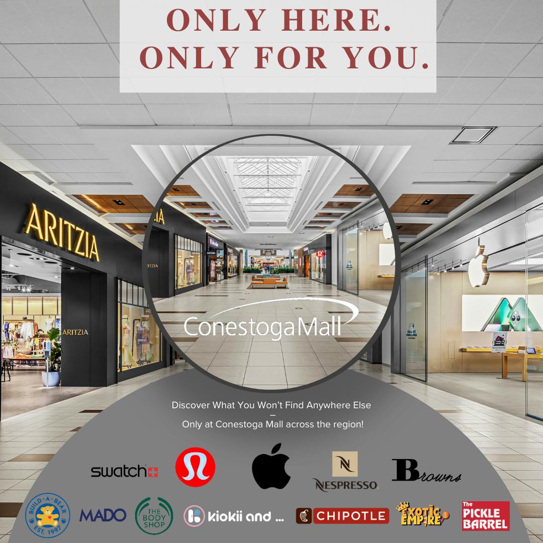 ✨ Only at Conestoga Mall: Unique Stores You Won’t Find Anywhere Else! ✨