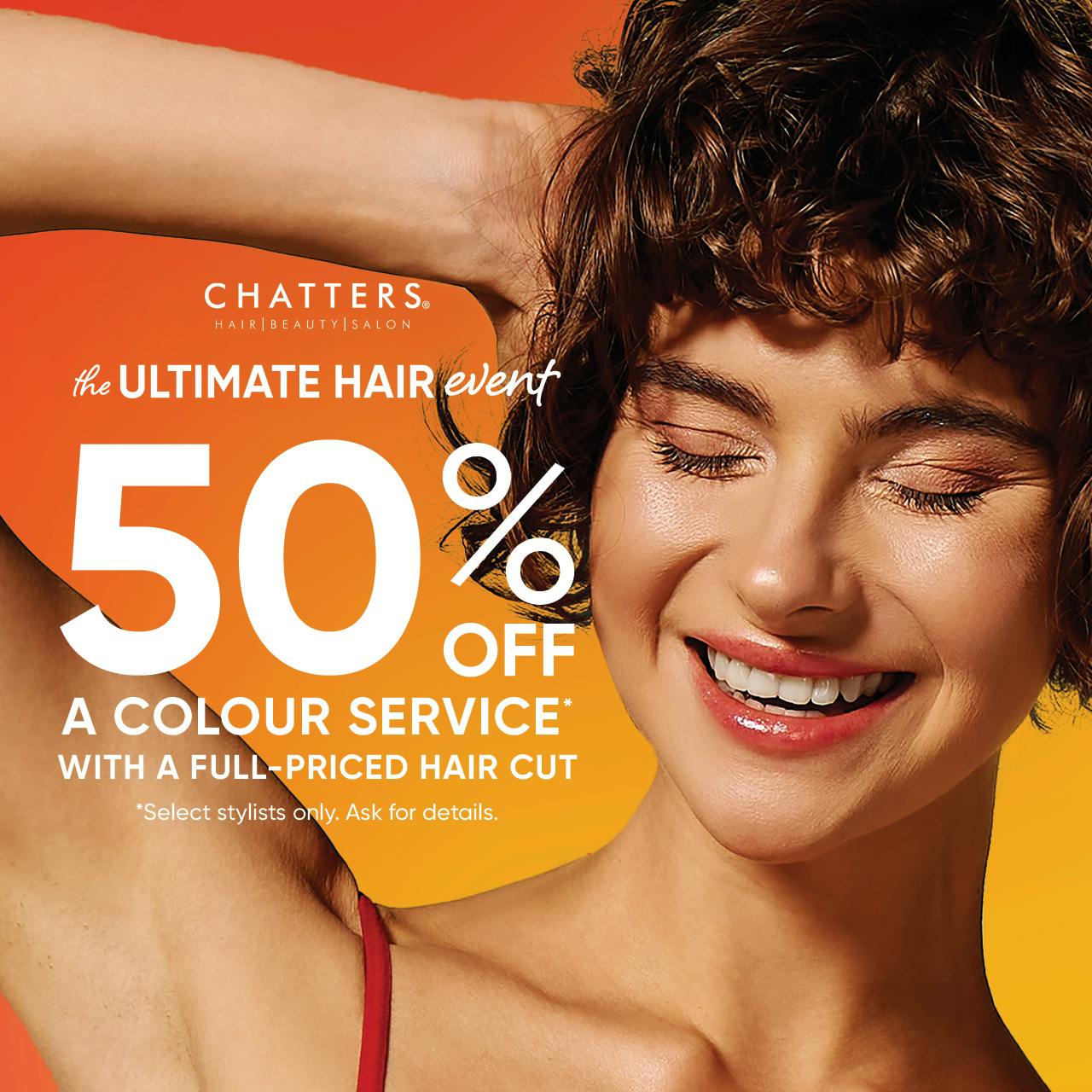 ✨ Transform your look at Chatters Ultimate Hair Event! ✨