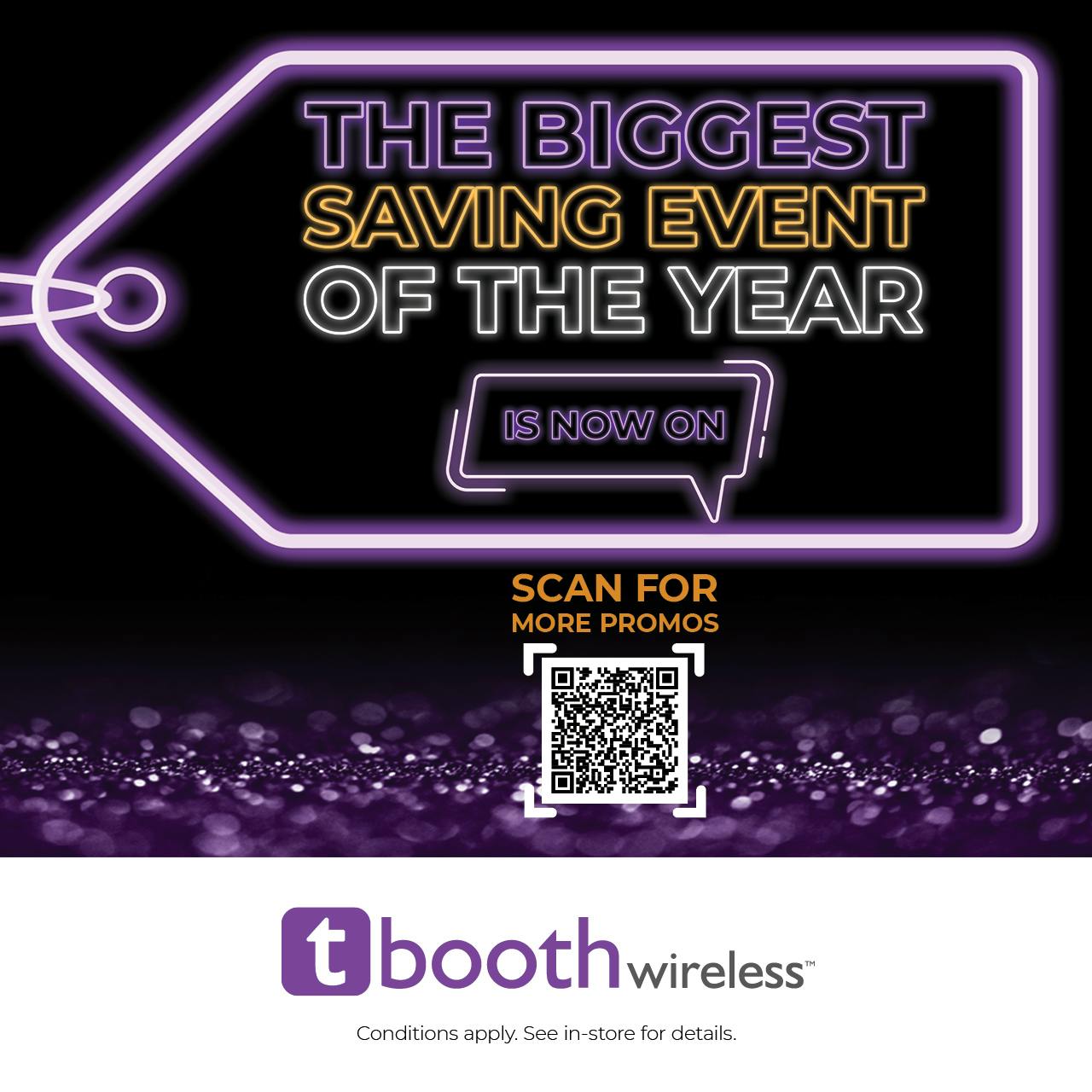 THE BIGGEST SAVING EVENT OF THE YEAR IS ON