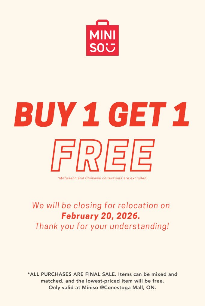 Buy 1 Get 1 Free!