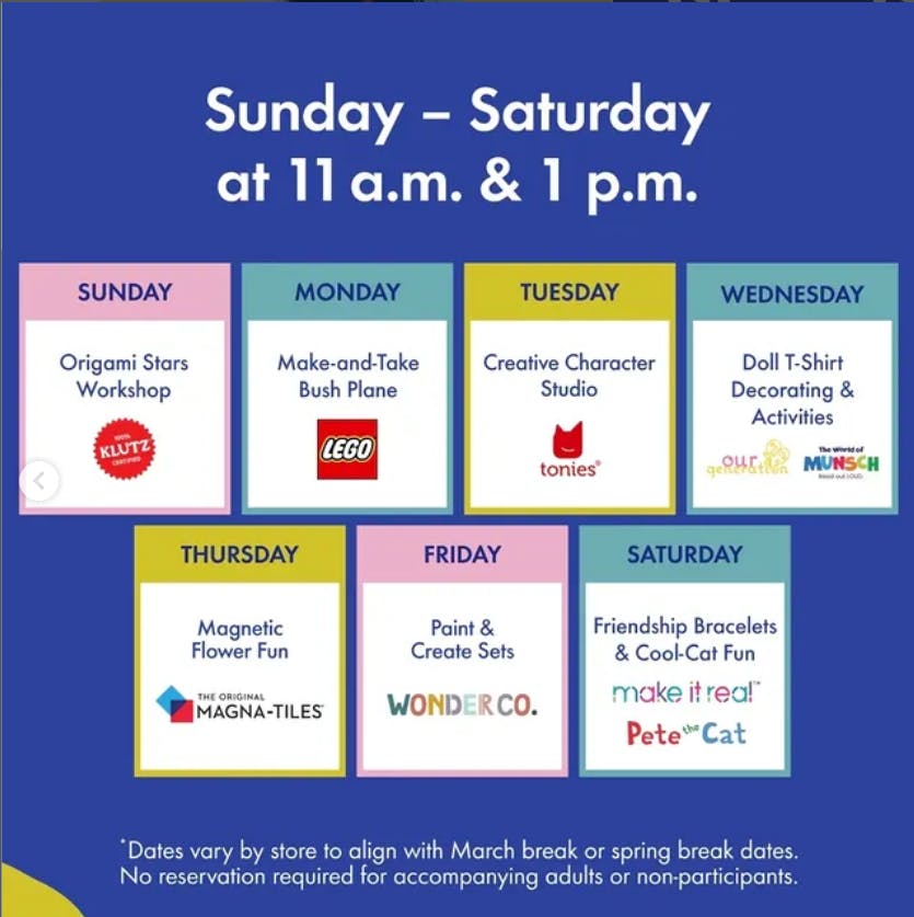 🎉 FREE Kids’ Break Events at Indigo! 📚✨