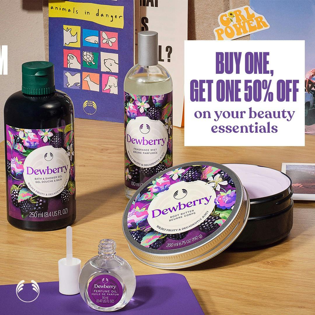 Enjoy Buy 1, Get 1 50% Instore