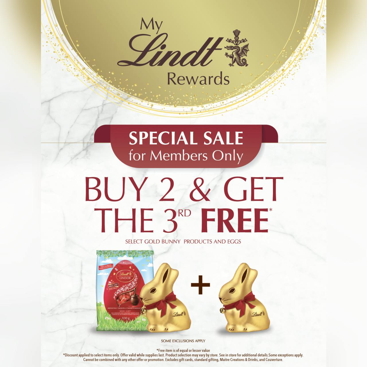 Buy 2 Get the 3rd FREE!