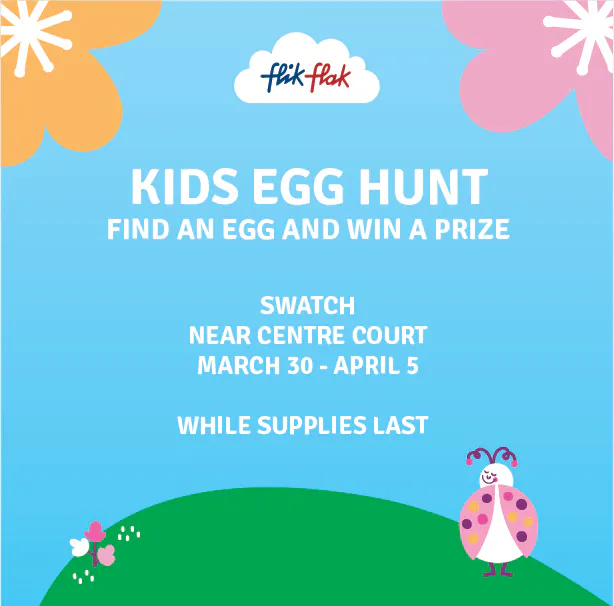 Celebrate Easter with Flik Flak! 