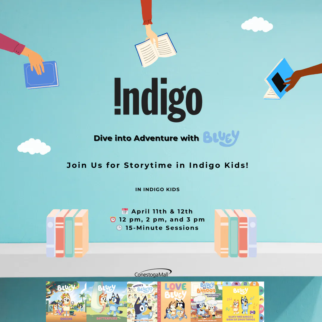 📚 Bluey & Bingo Storytime at Indigo
