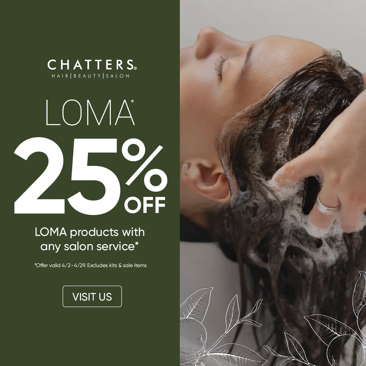 LOMA Takes Over Chatters Hair Salon!