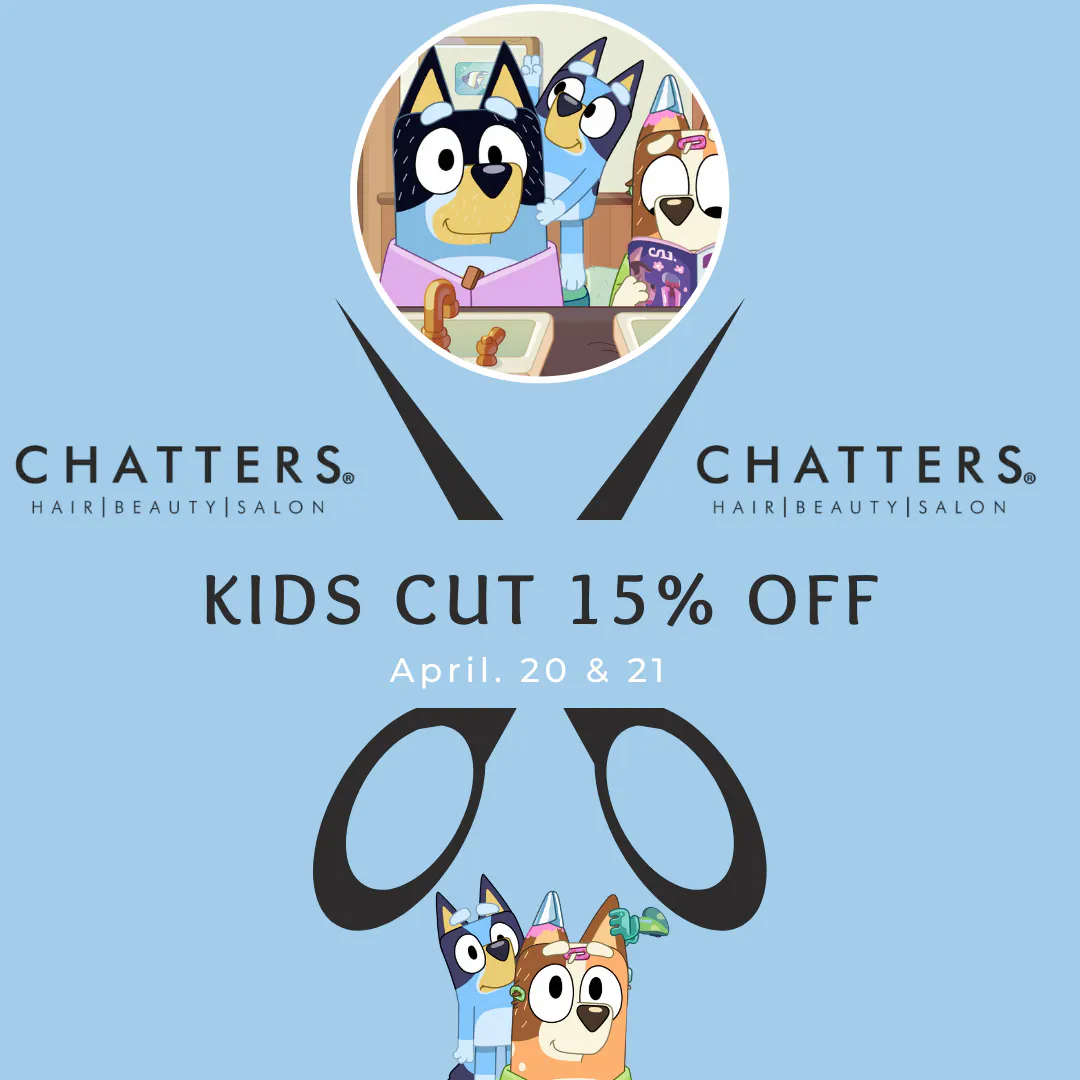 Kids Cut - Bluey & Bingo Style