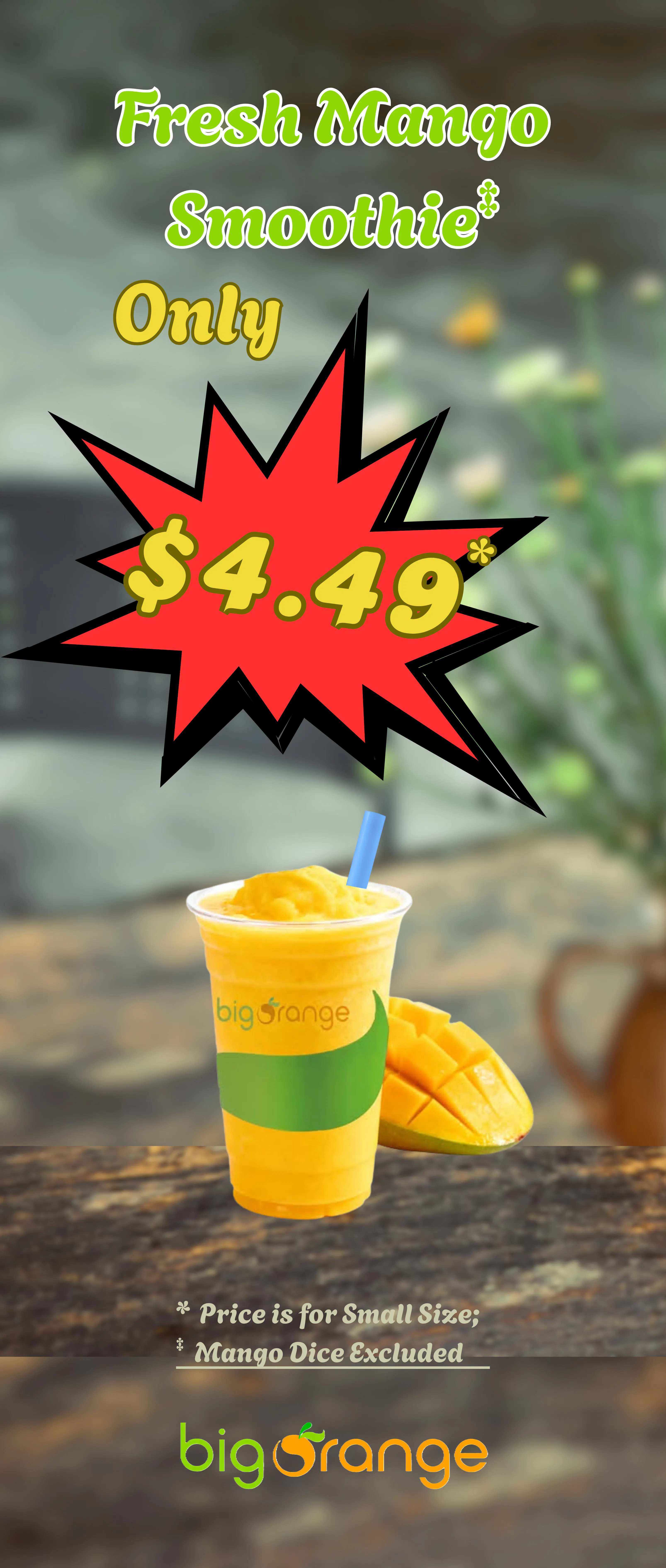 🥭 Fresh Mango Smoothie Special