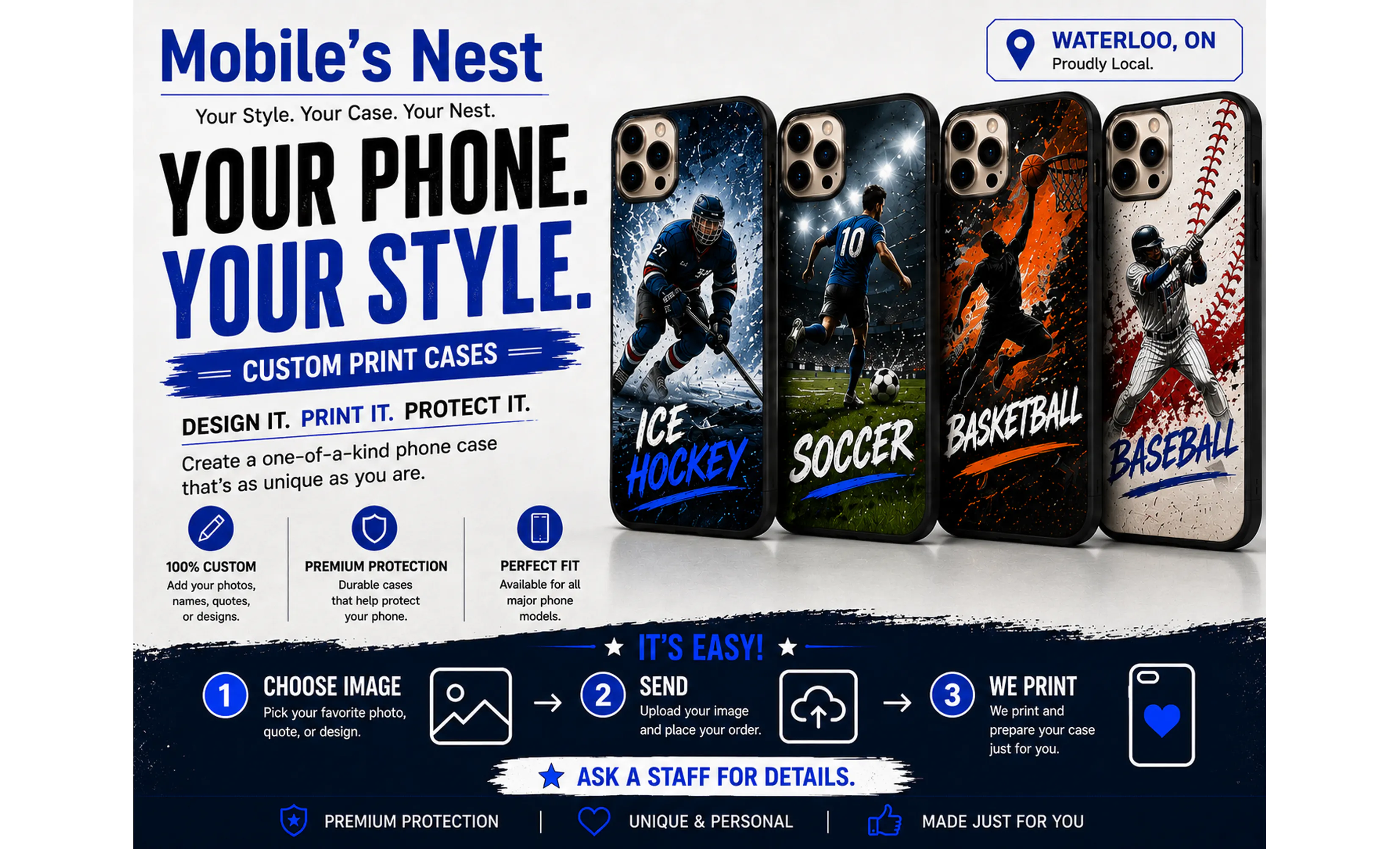 Your Phone. Your Style. — And Just in Time for FIFA!