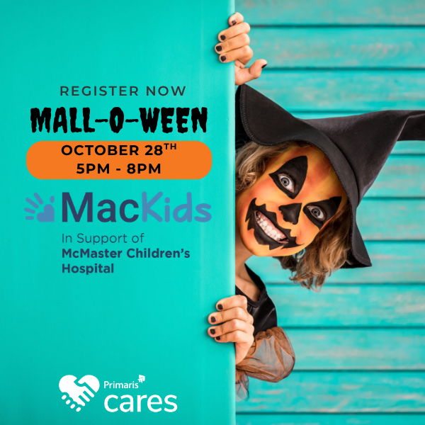 Lime Ridge Mall Brings Back Indoor Mall Trick-or-Treating for MacKids on October 28