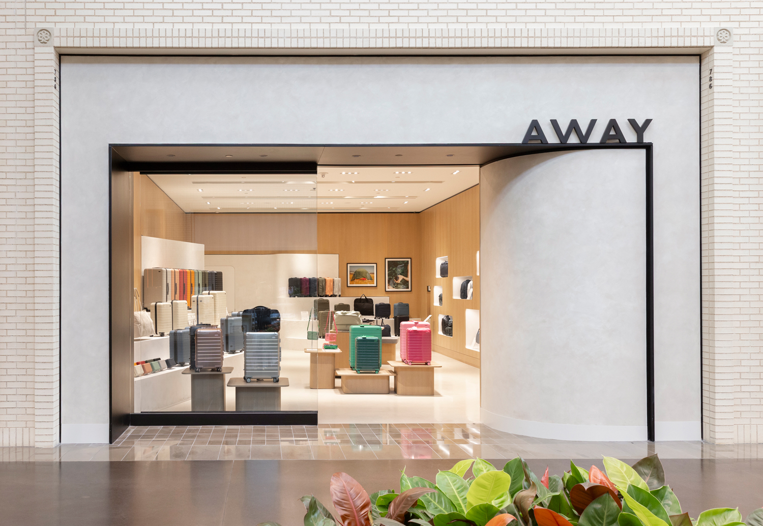 Away storefront at NorthPark