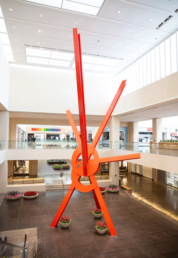 Di Suvero- In Situ (North Park Mall, Dallas)  North park, Sculpture art,  Abstract sculpture