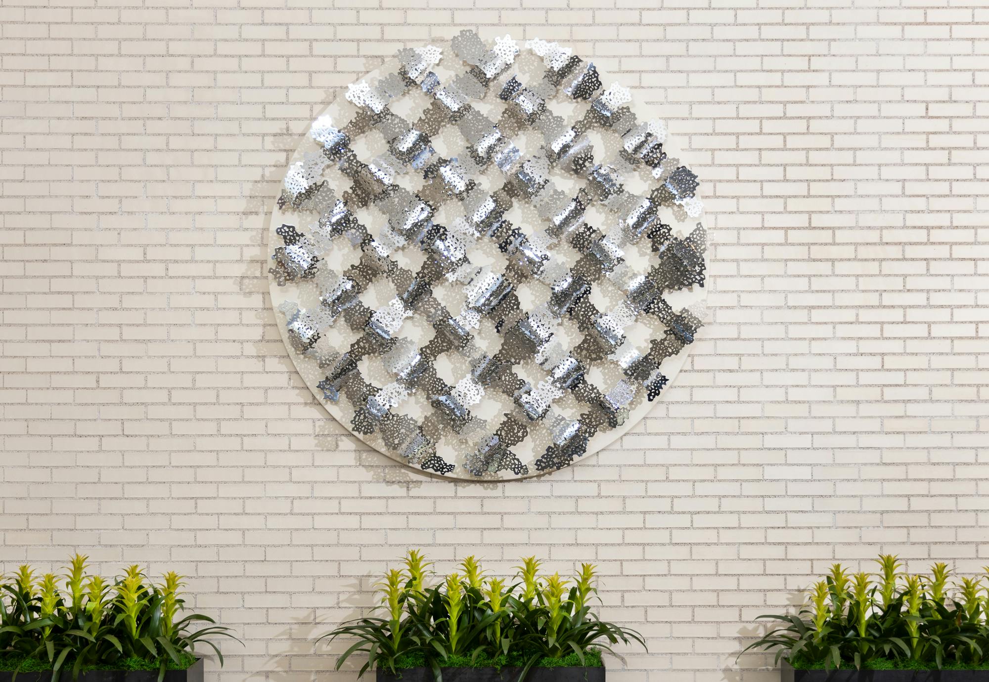 Seep Sun (Fence), 2019