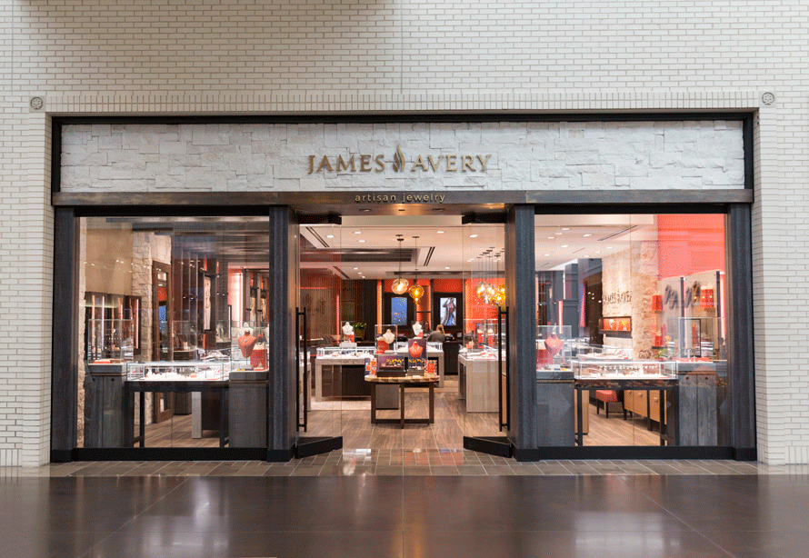 James Avery Jewelry Counter at Northpark Mall in Davenport