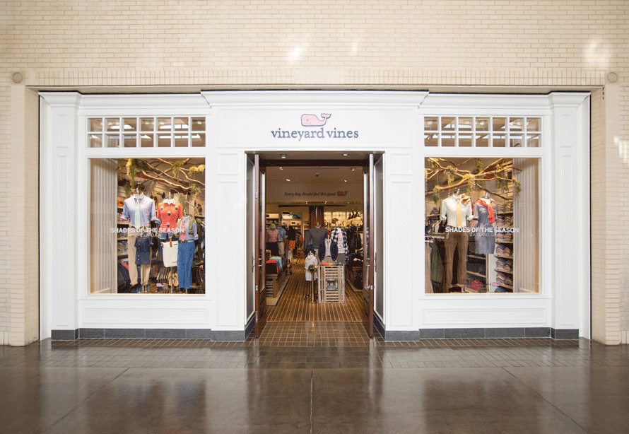 Vineyard Vines joins Mall at University Town Center