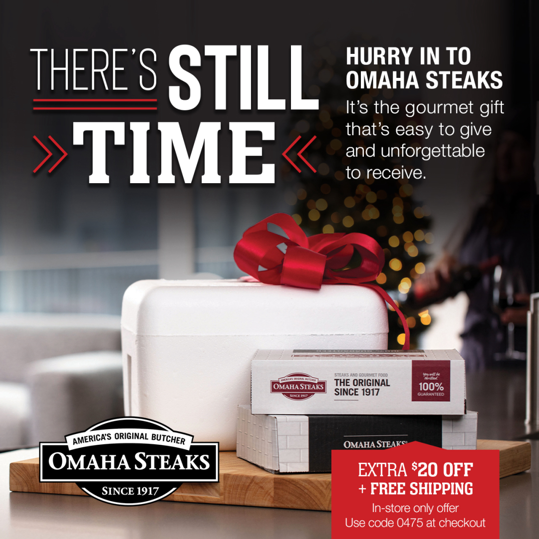 $10 Off Any Order of $50 at Omaha Steaks — ShoppingBoss