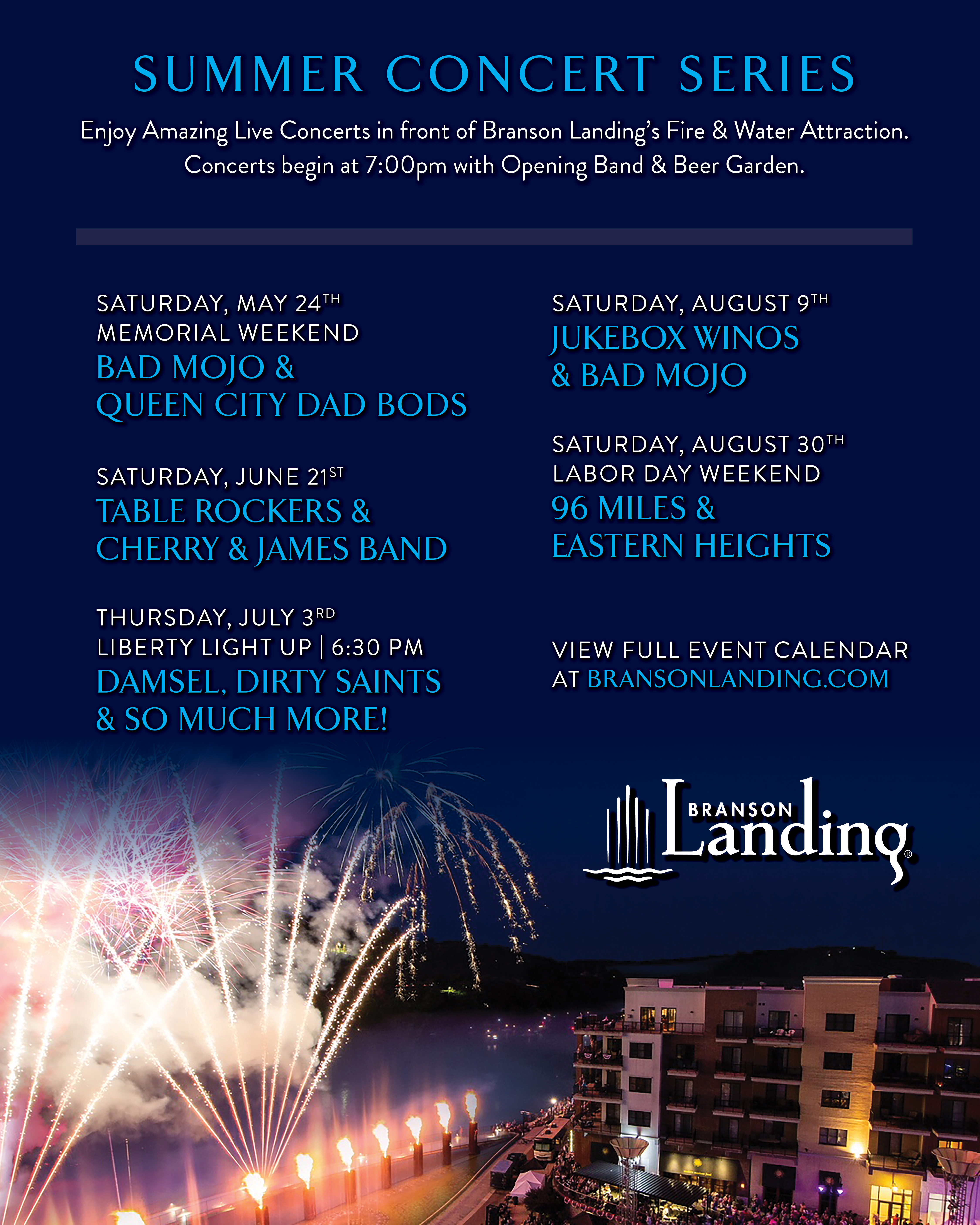 Branson Landing Summer Concert Series 