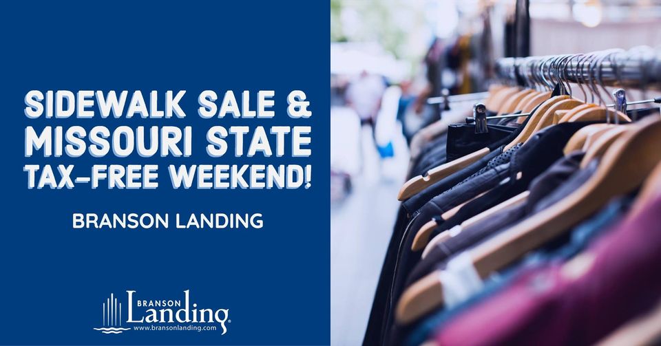 MO State Tax-Free Weekend Aug. 1st - 3rd